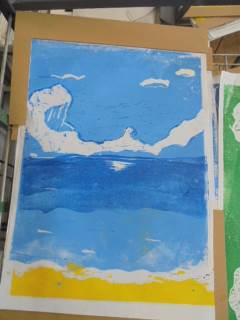 輝夜　自作絵画　虎とねずみ 輝夜様専用 自作絵画 虎とねずみ 一点除いて完全無欠な少女