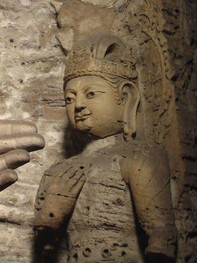 知恵の輪-大同市・雲崗の石仏5