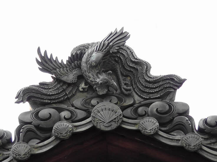 知恵の輪-相向寺の飾り瓦