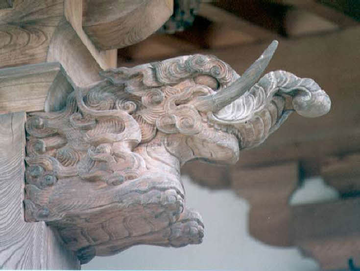 知恵の輪-07・十楽寺の木鼻