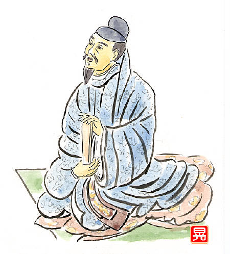 知恵の輪-小野妹子（イラスト・人物）👨