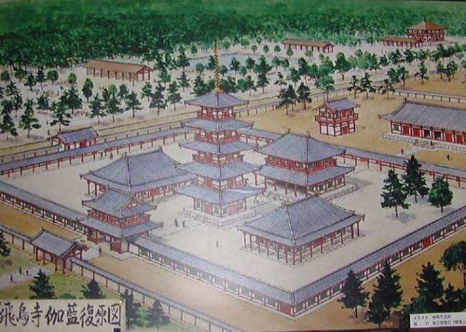 知恵の輪-飛鳥・飛鳥寺4・卍🐉