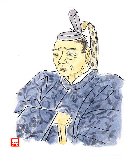 知恵の輪-加藤嘉明（イラスト・人物）👨