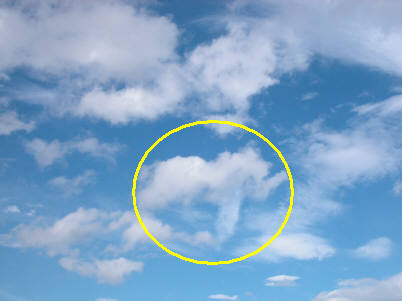 雲のかたち 知恵の輪-雲のかたち(何に見える)＜雲のかたち③.htm＞