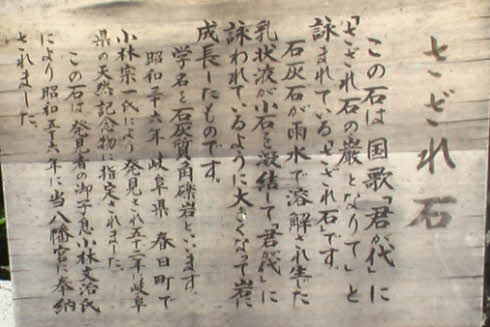 知恵の輪-国歌に詠まれた「さざれ石」