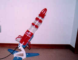 知恵の輪-ペットボトルロケット1