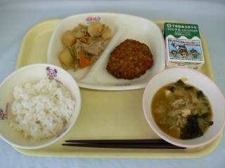 君津市立周東中学校 ニュース 今日の給食