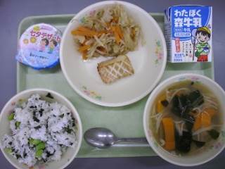 白岡市立南小学校 ニュース 今日の給食