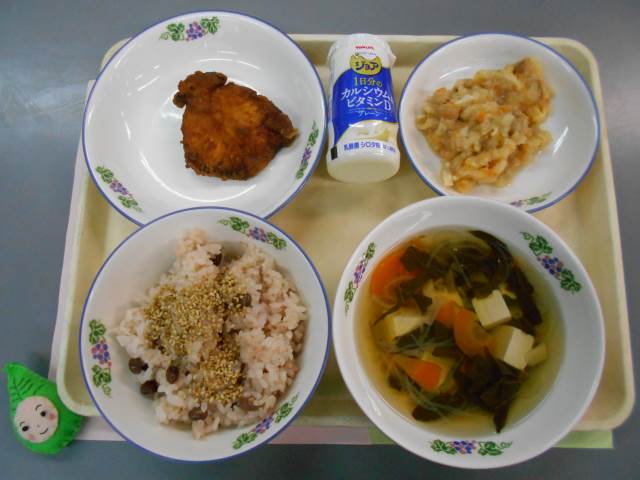 宮代町立百間中学校 ニュース 給食献立表