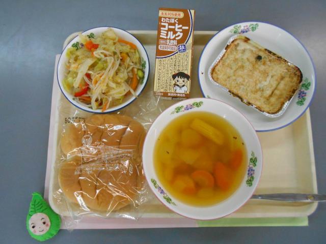 宮代町立百間中学校 ニュース 給食献立表