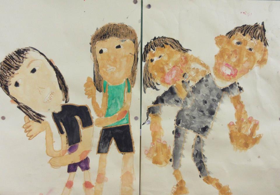 大好評です絵画 美術の授業で先生に満点を貰った作品 絵画
