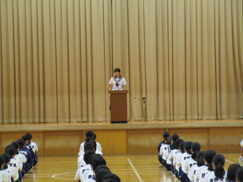 高松市立太田中学校 ニュース 今日のできごと