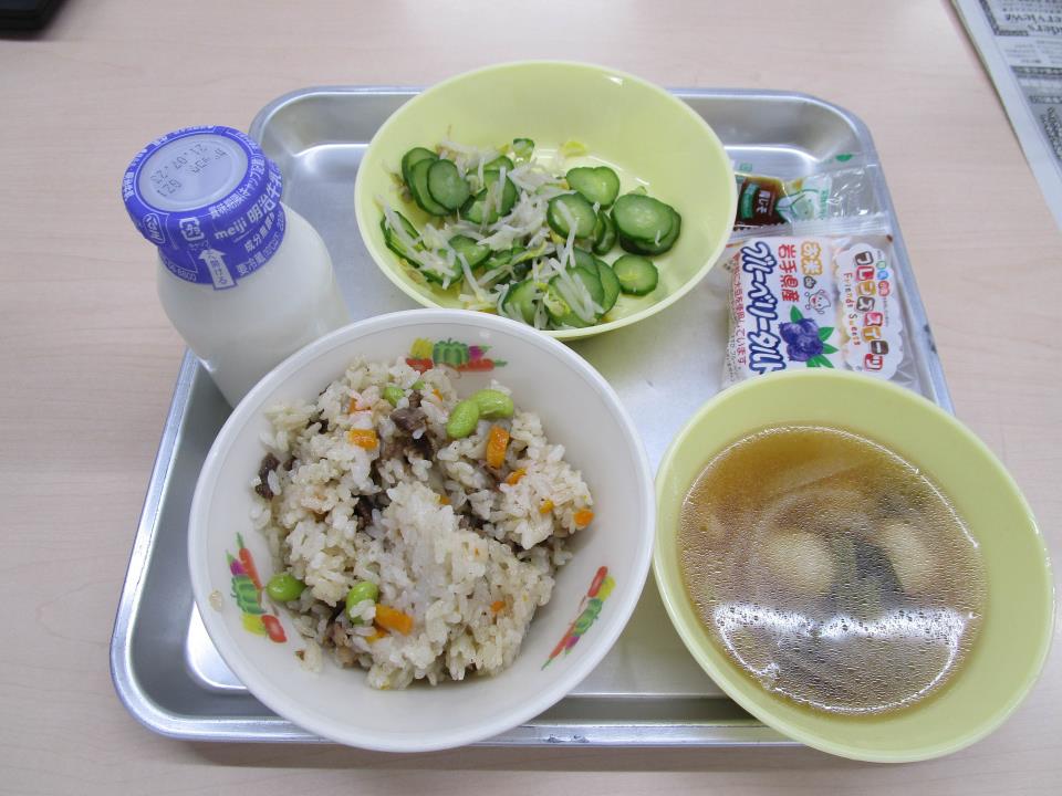 高松市立太田中学校 ニュース 今日の給食