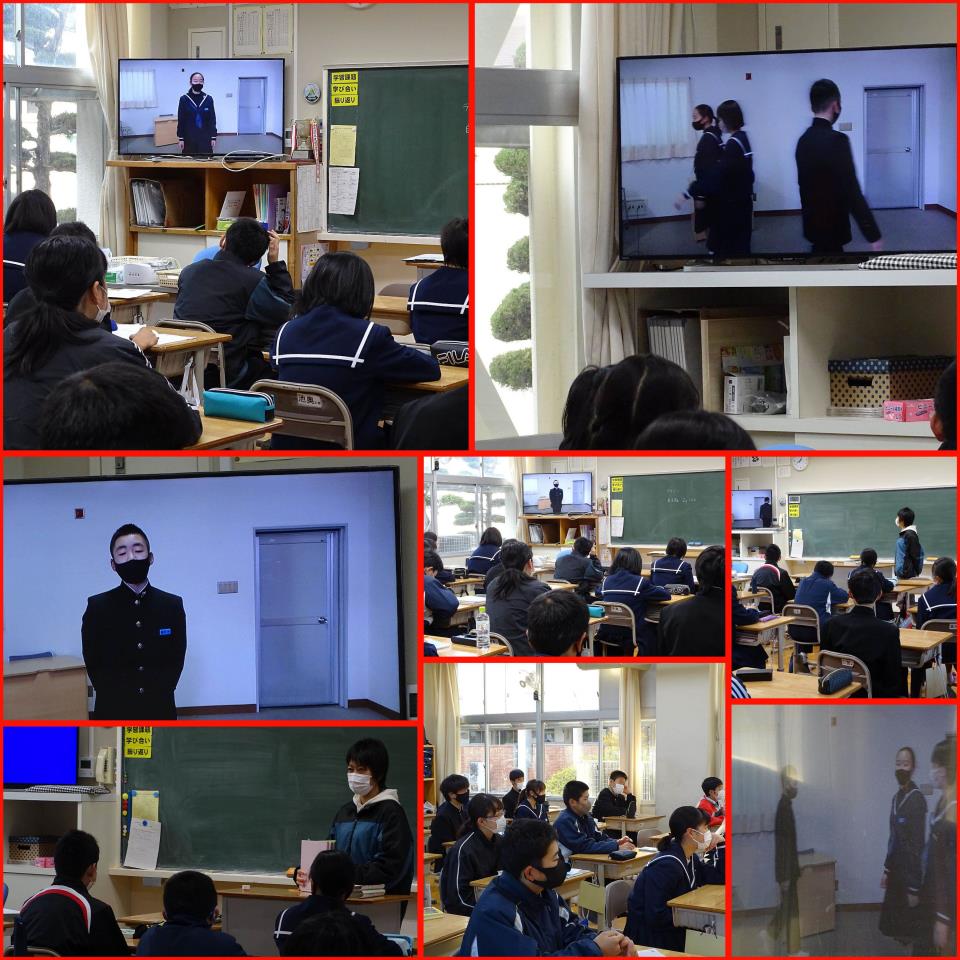 さぬき市立志度中学校 ニュース コラージュ 志度中生の日々