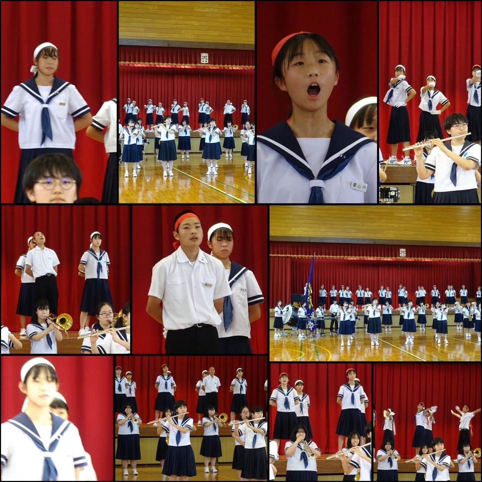 さぬき市立志度中学校 ニュース コラージュ 志度中生の日々