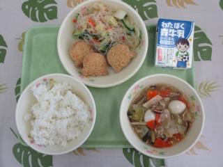 白岡市立篠津中学校 ニュース 給食室から