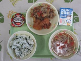 白岡市立篠津中学校 ニュース 給食室から