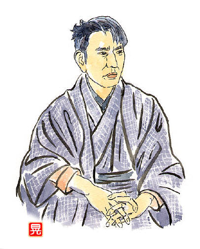 知恵の輪 太宰治 イラスト 人物