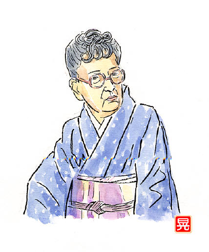 知恵の輪 宇野千代 イラスト
