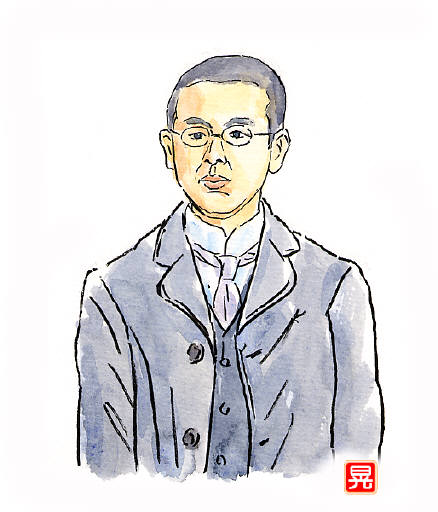 知恵の輪 滝廉太郎 イラスト 人物