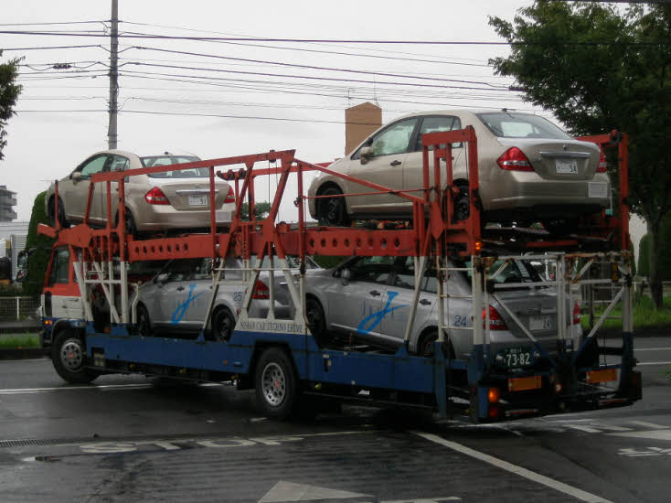 知恵の輪 車両運搬車