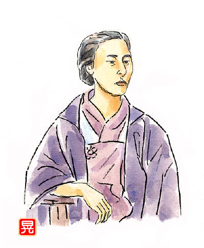 知恵の輪 楠本イネ イラスト 人物