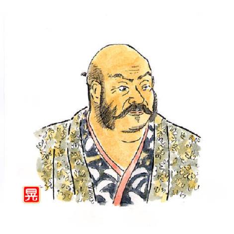 知恵の輪 武田信玄 イラスト 人物