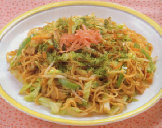 知恵の輪 ごはん めん パンの調理 表紙 ソースやきそば Htm